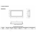 Ver imagem 2 de Nicho Para Embutir 30X60Cm Arquitech Cinza Chumbo