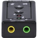 Ver imagem 6 de ADAPTADOR PLACA DE SOM USB 7.1 CANAIS VIRTUAL AUSB71