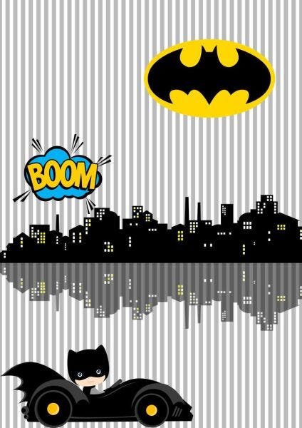 Kit Dois Quadros Batman KID - 3