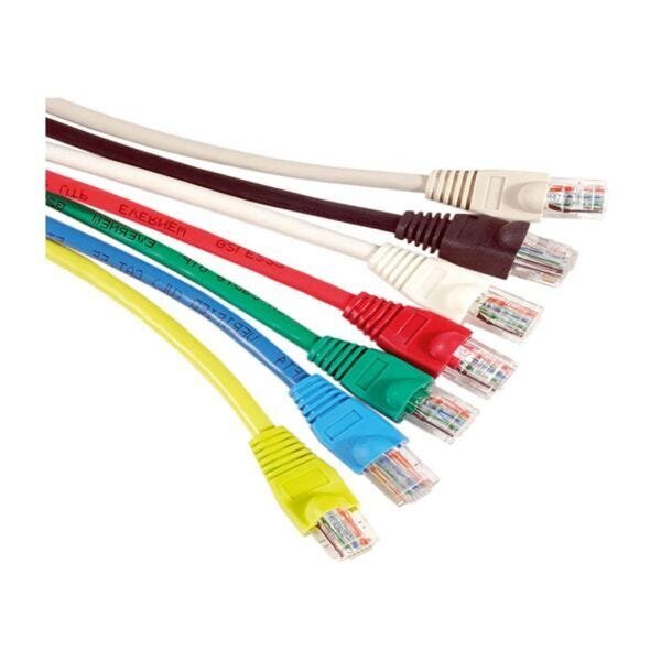 5x Patch Cord 1,5 Mts Cat6 Utp Internet Injetado Fábrica: BRANCO 1,5 METROS - 2
