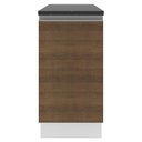 Ver imagem 2 de Balcão Acordes Glamy 100% MDF 40cm 1 Porta Rustic Madesa