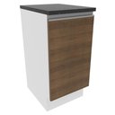 Ver imagem 1 de Balcão Acordes Glamy 100% MDF 40cm 1 Porta Rustic Madesa