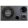 Caixa Trio Pioneer 600w Rms Sub 12 Cara Preta D4 + Módulo Taramps - 1