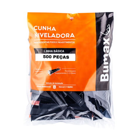Cunha Niveladora Linha Básica - 500 Peças