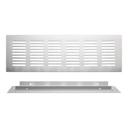 Grade Ventilação Alumínio Fosco Retangular 5x20cm - 4