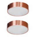 Ver imagem 1 de Plafon LED Bulbo 2x E27 Sala Quarto Hiperlight Cb