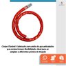 Cadeado para Moto Trava Bicicleta Starfer 1,20m X 24mm com Chave Tubular Segurança e Resistência Con - 3