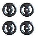 Ver imagem 2 de Kit com 4 Anilhas de Ferro Fundido de 10 Kg