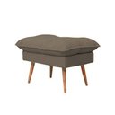 Ver imagem 2 de Puff Inglaterra Decorativo para Sala Quarto Linho Rústico