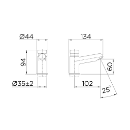 Torneira para Banheiro Compact Pressmatic - Docol - 2