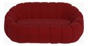Ver imagem 3 de Namoradeira Concha Decorativa 190cm Sala Suede:vermelho/liso