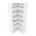 Ver imagem 6 de MÓDULO DE CANTO PARA CLOSET M218.2021.B (LOJA OU CASA) MUNDI MOVEIS