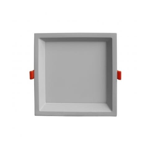 Painel Plafon de Embutir Branco Low Frame 22cm LED 24W 4000K Bivolt Dld024N Bella