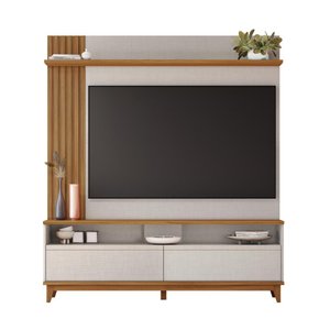 Estante Home Nt1335 para Tv até 65" Of White Tx/freijó Trend Notável Móveis