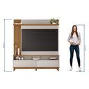 Ver imagem 3 de Estante Home Nt1335 para Tv até 65" Of White Tx/freijó Trend Notável Móveis