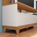 Ver imagem 5 de Estante Home Nt1335 para Tv até 65" Of White Tx/freijó Trend Notável Móveis