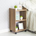 Ver imagem 1 de Estante Multiuso Freijó para Quarto Sala com Rodízio 40cm