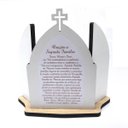 Ver imagem 3 de Capela Capelinha Tripla Sagrada Família 15 cm