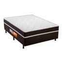 Ver imagem 1 de Cama Box Conjugado Casal: Colchão Ortopédico UniPremium Vip Brown (138x188x50) Polar