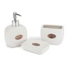 Kit Banheiro Le Bain 3 Peças, Porcelana - Mek - 1