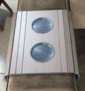 Ver imagem 4 de Kit Esteira Bandeja Sofá C/Porta Copo/Controle e Porta Copo