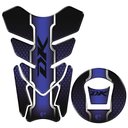 Ver imagem 1 de Adesivo Resinado Protetor Tanque e Bocal Moto Haojue Dk 150 Azul Cobra Motoparts Protetor De Tanque
