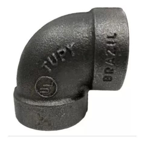 Cotovelo 90° Galvanizado 3/4'' Cotovelo Metal Galvanizado 90° 3/4 Polegada Tupy Tupi