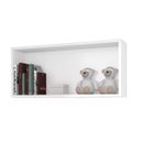 Ver imagem 1 de Nicho Retangular Decorativo 61x31x15cm Branco