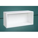 Ver imagem 2 de Nicho Retangular Decorativo 61x31x15cm Branco
