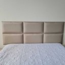 Ver imagem 2 de Cabeceira Modulada Casal padrão Facto fendi 1,50x0,60 cm
