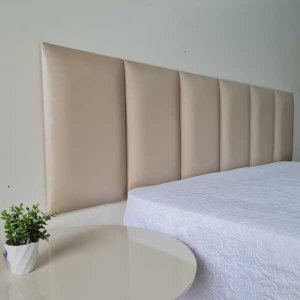 Cabeceira Estofada Modulada Queen Facto Pérola