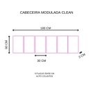 Ver imagem 4 de Cabeceira Estofada Modulada Queen Facto Pérola