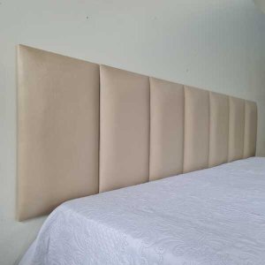 Cabeceira Estofada Modulada king Facto Pérola
