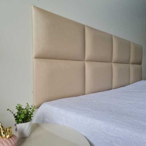 Cabeceira Estofada Modulada King Facto Pérola