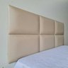 Cabeceira Estofada Modulada Casal Padrão Facto Pérola - 2