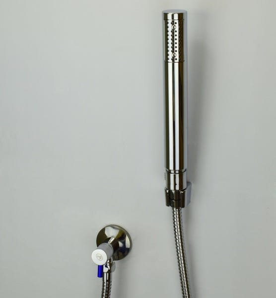 Ducha Higienica ABS com mangueira 1,20 com Registro de Metal - 1