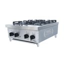 Ver imagem 4 de Fogão a Gás Profissional Don Bidone Inox com Cavalete 4 Bocas FDB4P - Venâncio