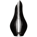 Ver imagem 2 de Abajur Grande de Chão ANDROMEDA MDF Luminária -:Preto/85x30cm