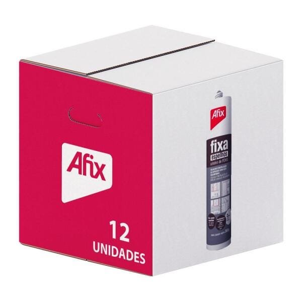 Silicone Fixa Espelho Afix (com 12 Unidades) - 1