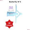 Ver imagem 5 de Bucha para Gesso Fly Nº4 (24 a 32mm) - Kit com 50