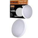 Ver imagem 1 de Kit 2 Painel Led 17x17 Redondo Branco Sobrepor 12w 6500k Foxlux