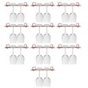 Ver imagem 1 de Kit 10 Organizadores Suspensos para Taças 25cm Suportes Port