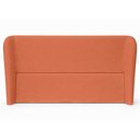Ver imagem 5 de Cabeceira Cama Casal Queen Size Livia 160cm Orgânica Curva Bouclê Terracota - Montanari's Decor