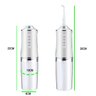 Irrigador Jato de Limpeza Dental Oral Eletrico Escova Dentes Lingua Gengiva Aparelho Ortodontico Imp - 8