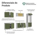 Ver imagem 4 de Armário de Cozinha Completa 310 Cm Vik Madesa 01 Branco/verde