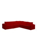 Ver imagem 1 de Sofá Modular Rivieira Linho Vermelho Simonetto - Lojas Curitibanas