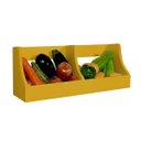 Ver imagem 7 de Fruteira Suspensa de Parede Prateleira Porta Legumes Cozinha em Madeira Amarelo Laca