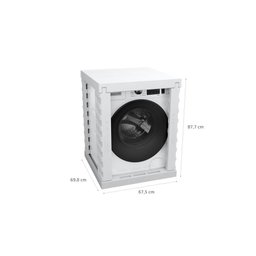 Lava e Seca Brastemp 10kg/6kg branca com Smart Sensor, Lavar com Vapor e Função Secagem - BNO10AB 22 - 5