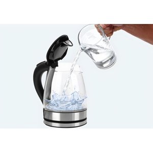Chaleira Elétrica de Vidro com Led 220v 1,8l Eterny Ct4087