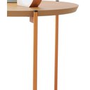 Ver imagem 4 de Mesa de Apoio Lateral Duda Nature com Pés de Ferro Bronze Ofertamo